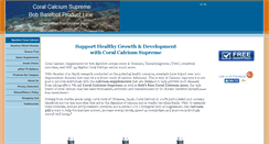 Desktop Screenshot of calciumsupreme.com